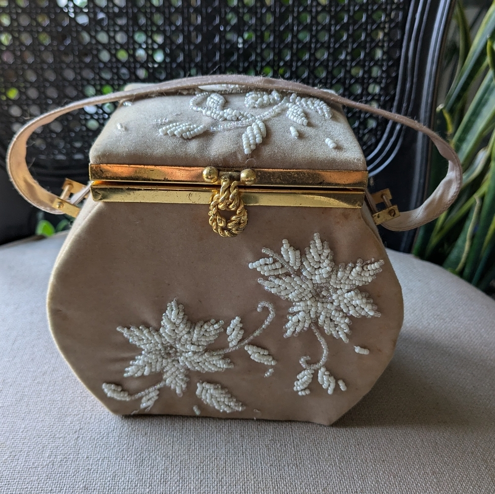 Vintage Velvet Jewelry Box/Purse